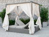 Renava Marin Outdoor Beige Canopy Sunbed Model VGATRABD-106-BGE