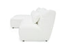 Divani Casa Racine Modern White Fabric Modular Sectional Sofa Model VGSX-FF22054-WHT