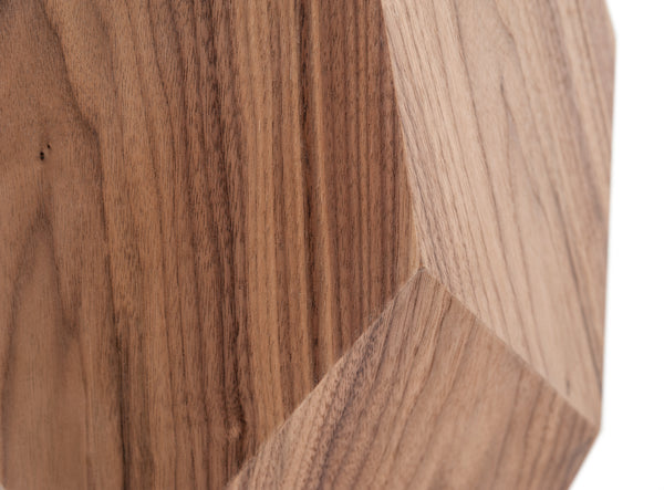 Modrest Rackham Mid Century Walnut & Smoked Glass Coffee Table Model VGBBL1602A