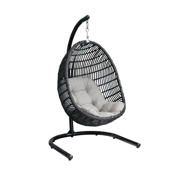 Renava Havana Outdoor Black & Beige Hanging Chair Model VGATRAHM-002A