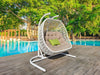 Renava San Juan Outdoor White & Beige Hanging Chair Model VGATRAHM-026-BEG