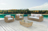 Renava Ko Tao Outdoor Beige & Wicker Sofa Set Model VGATRASF-054-SET