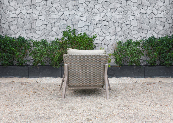 Renava Carillo Outdoor Beige Wicker Sofa Set Model VGATRASF-148