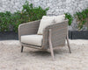 Renava Carillo Outdoor Beige Wicker Sofa Set Model VGATRASF-148