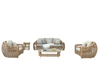 Renava Sandra Outdoor Beige & Wicker Sofa Set With End Table Model VGATRASF-227-SET-ET
