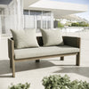 Renava Salvora Outdoor Beige Fabric & Grey Rope Sofa Set Model VGVK-WT275-SET-BGE