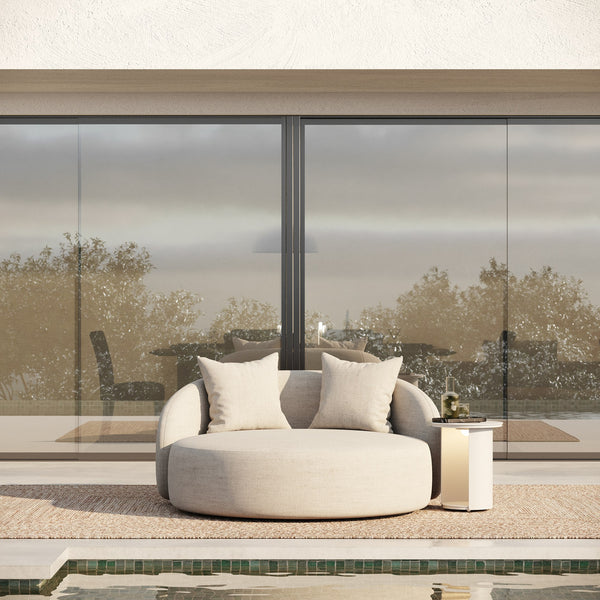 Renava Tabarca Outdoor Beige Fabric Bed Model VGVK-F017-DB1-BGE