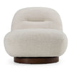 Modrest Renee Modern Cream Fabric Swivel Chair Model VGKK-KFA1157-C-CH