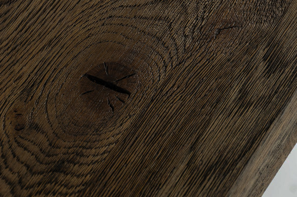 Renzo Modern Oak & Concrete 118" Dining Table