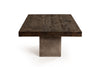 Modrest Renzo Modern Oak & Concrete Coffee Table Model VGGR649245