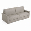 Lamod Italia Revers Italian Modern Grey Leather Queen Sofabed Model VGDTREVERS-160-CENERE