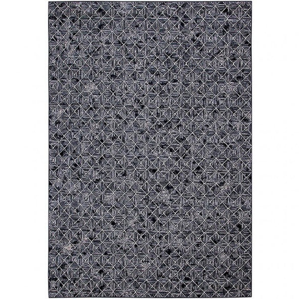 Furniture of America Mortsel Dark Gray Contemporary Area Rug Model RG1028