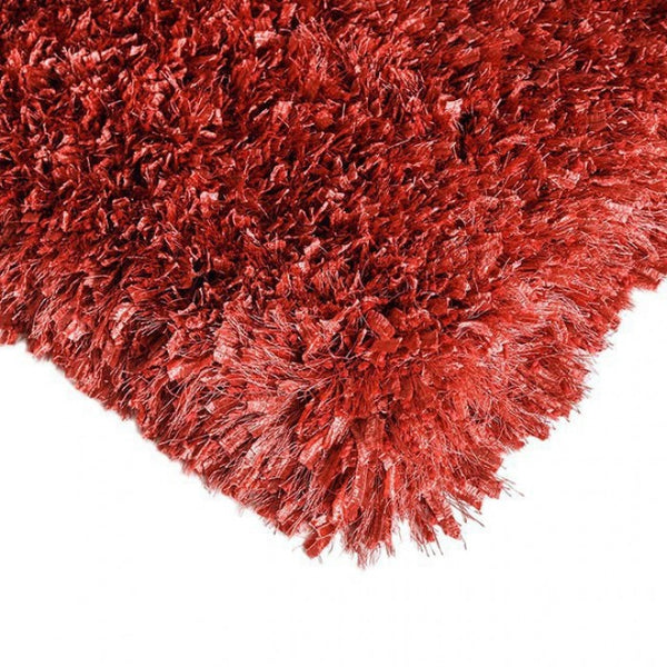 Furniture of America Annmarie Red Contemporary 5' X 7' Scarlet Area Rug Model RG4101