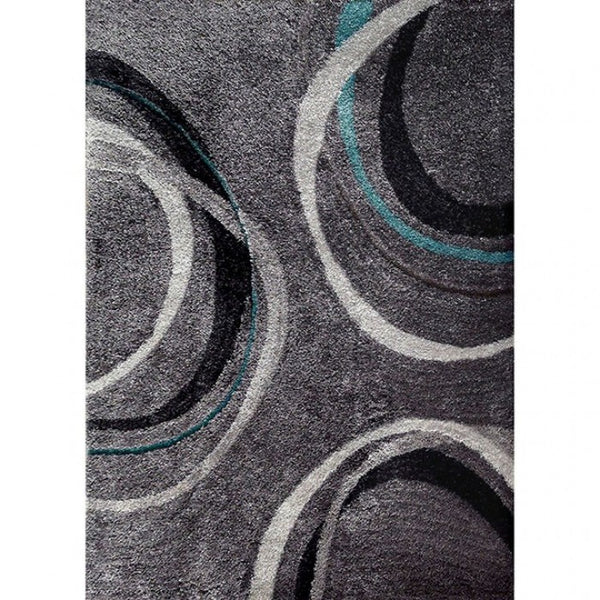 Furniture of America Caledon Gray Contemporary Area Rug Model RG4136
