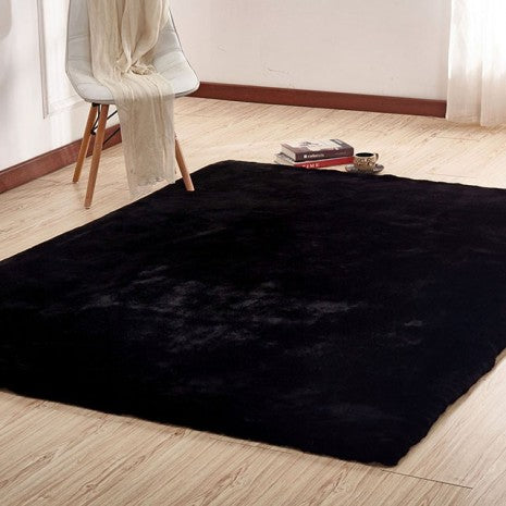 Furniture of America Caparica Black Contemporary Area Rug Model RG4139