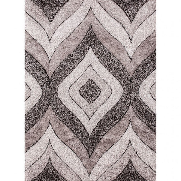 Furniture of America Hepsiba Drop Taupe Contemporary Area Rug Model RG4148