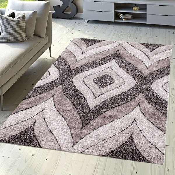 Furniture of America Hepsiba Drop Taupe Contemporary Area Rug Model RG4148