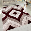 Furniture of America Hepsiba Drop Wine Contemporary Area Rug Model RG4149