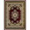 Furniture of America Shinta Burgundy Contemporary Area Rug Model RG5168
