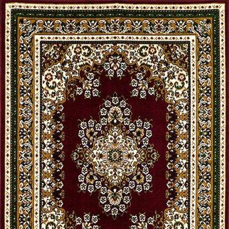Furniture of America Shinta Burgundy Contemporary Area Rug Model RG5168