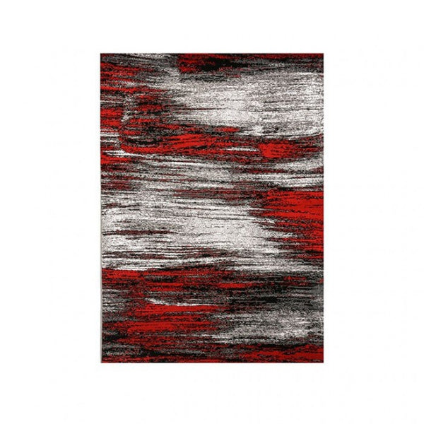 Furniture of America Sivas Gray/Red Contemporary Area Rug Model RG5184S