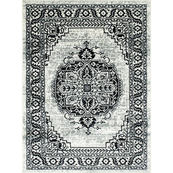 Furniture of America Serang Gray/Black Contemporary Area Rug Model RG5203