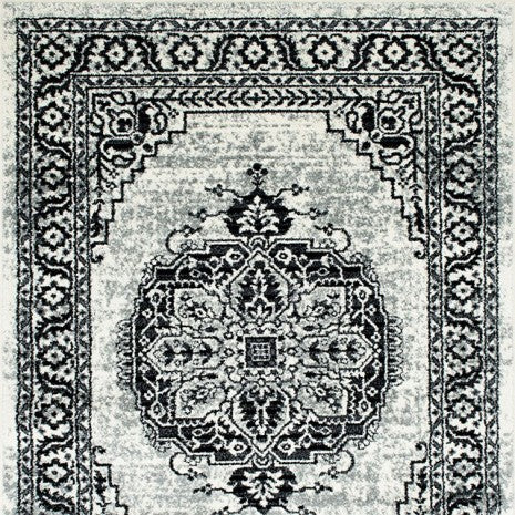 Furniture of America Serang Gray/Black Contemporary Area Rug Model RG5203