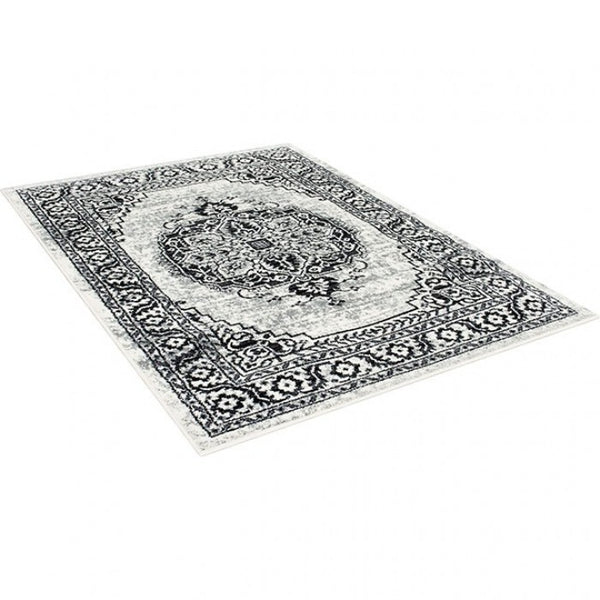 Furniture of America Serang Gray/Black Contemporary Area Rug Model RG5203