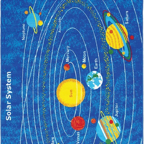 Furniture of America Abbey Solar System Contemporary Area Rug Model RG5212