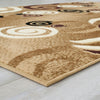 Furniture of America Blitar Brown Contemporary Area Rug Model RG5215