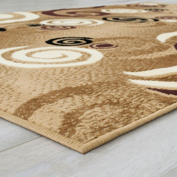 Furniture of America Blitar Brown Contemporary Area Rug Model RG5215