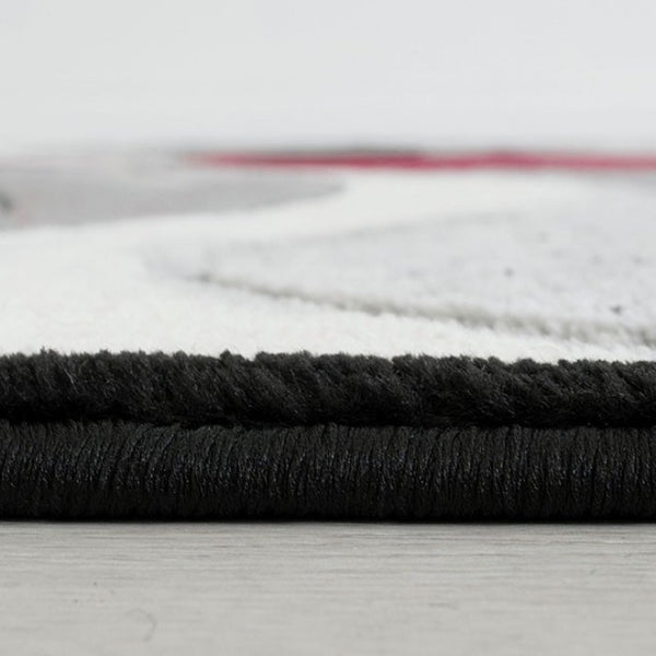 Furniture of America Niksar Red Contemporary Area Rug Model RG5222