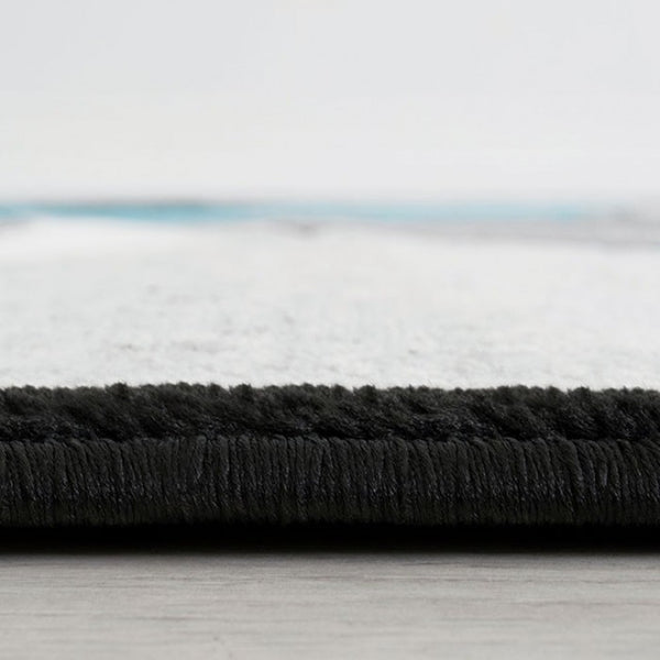 Furniture of America Niksar Turquoise Contemporary Area Rug Model RG5223