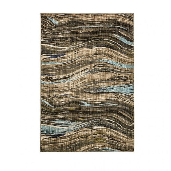 Furniture of America Kelowna Dark Brown Contemporary Area Rug Model RG8117