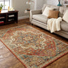 Furniture of America Wilhelm Spice Rose Contemporary Area Rug Model RG8160S