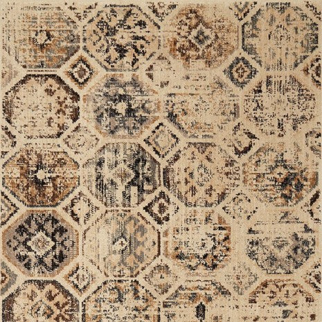 Furniture of America Wilhelm Relic Beige Contemporary Area Rug Model RG8165S