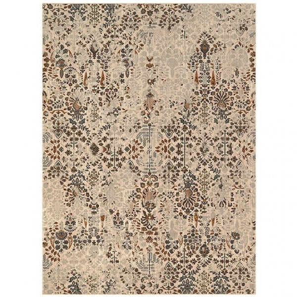 Furniture of America Wilhelm Palmette Multi Contemporary Area Rug Model RG8167S