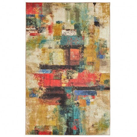 Furniture of America Hollie Multi Contemporary Area Rug Model RG8197M