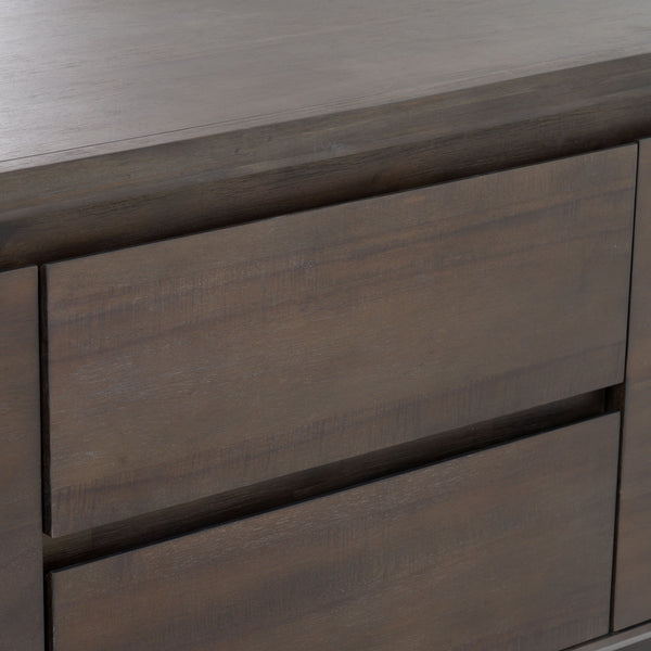 Rhea Modern Dark Acacia Buffet