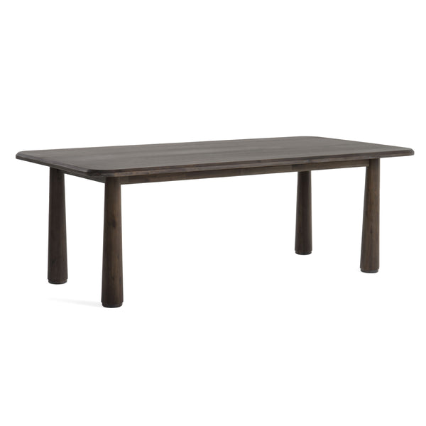 Modrest Rhea Modern 87" Dark Acacia Rectangular Dining Table Model VGWDMAR-DT2.2-DK