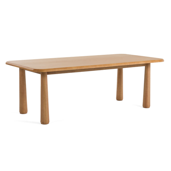 Modrest Rhea Modern 87" Natural Acacia Rectangular Dining Table Model VGWDMAR-DT2.2-NAT
