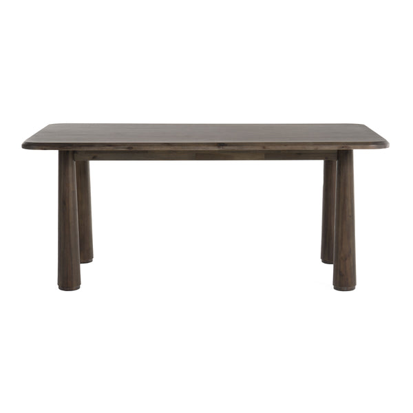 Modrest Rhea Modern 71" Dark Acacia Rectangular Dining Table Model VGWDMAR-DT1.8-DK