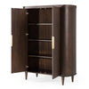 Modrest Richmond Modern Brown Rounded Tall Buffet Model VGME-RICHMOND-BROWN-TB