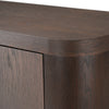 Richmond Modern Brown Rounded Tall Buffet