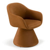 Modrest Risa Modern Rust Fabric Swivel Dining Chair Model VGEU-MC-7598CH-RUST