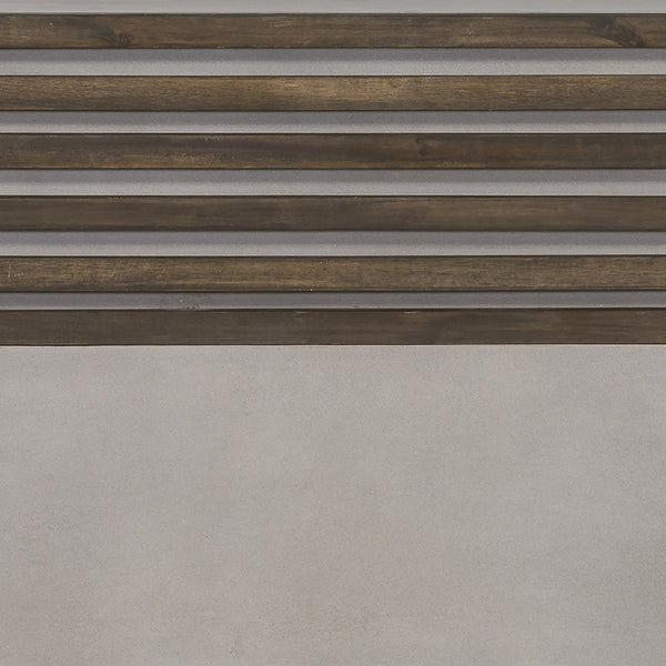 Modrest Delaware Modern Concrete & Acacia Rectangular Coffee Table Model VGLBRIVI-CF120-01