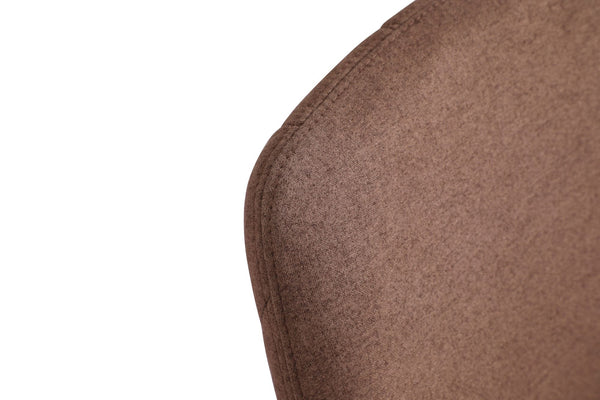 Modrest Robin Modern Brown & Brass Dining Chair Model VGVCB8366-BRN-DC