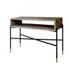 Walker Modern Concrete & Metal Console Table