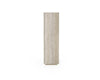 Nova Domus Roma Modern Faux Travertine & Gold Bookcase Model VGAN-ROMA-BOOK
