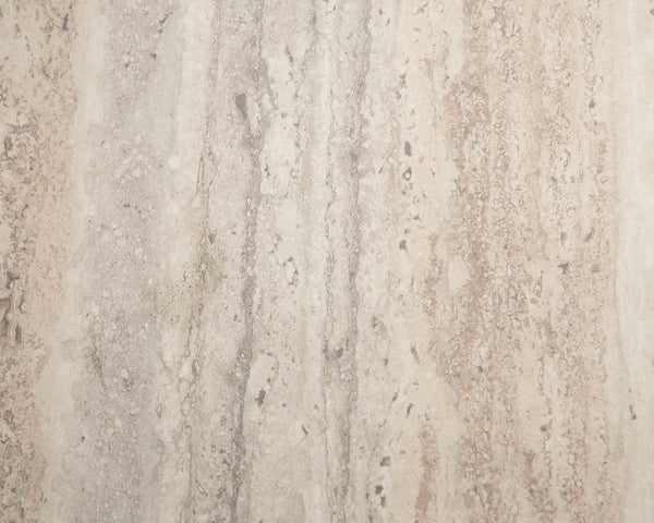 Nova Domus Roma Modern Glass & Faux Travertine Reversible Desk Model VGAN-ROMA-DESK